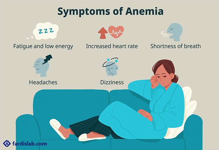 علائم کم خونی چیست؟ 